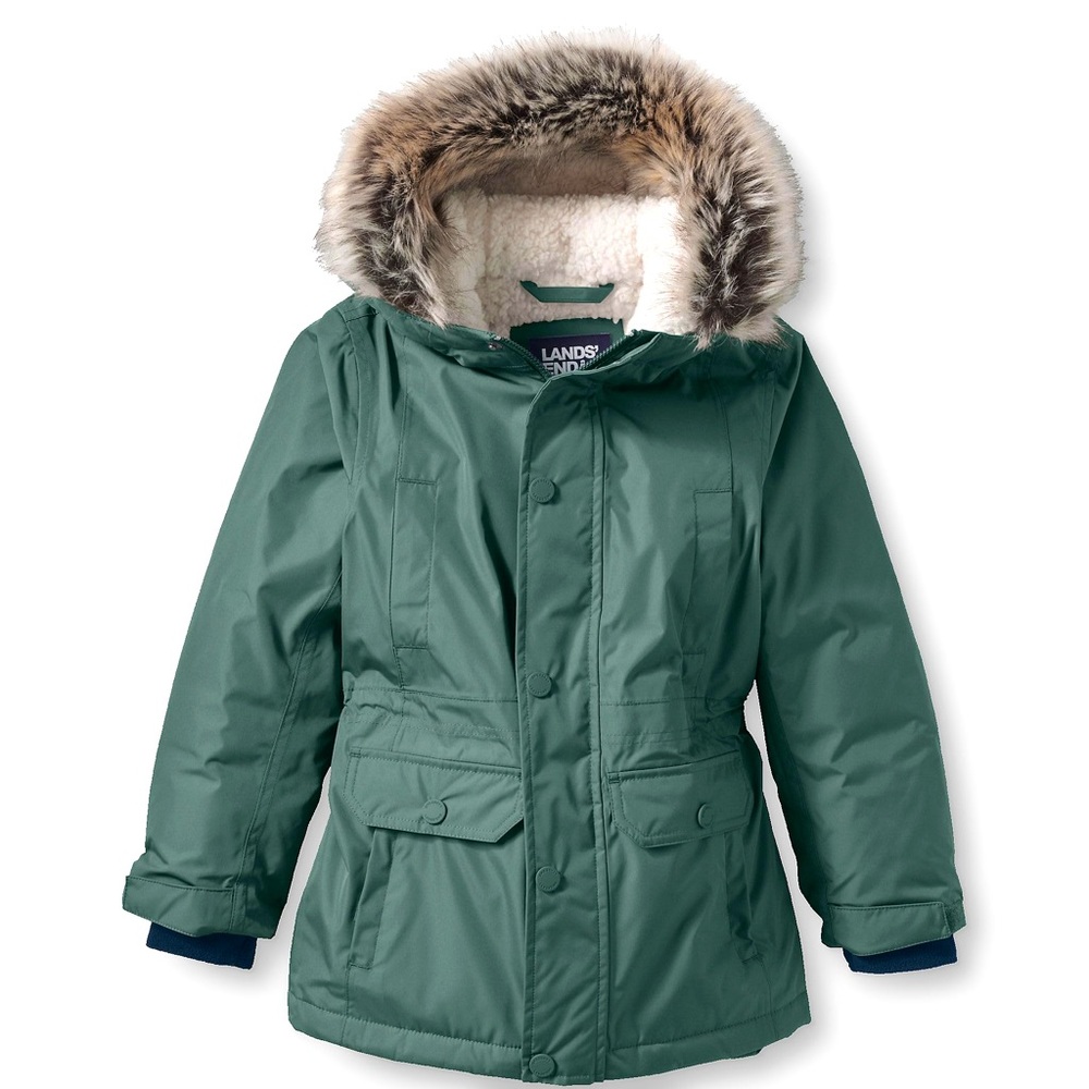 Lands End Expedition Parka, boys Large 10/12, a great winter coat